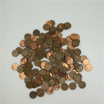 Lincoln Head Pennies; 1+ Lbs