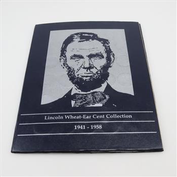 Lincoln Wheat Ear Cent Collection, 51 Pieces