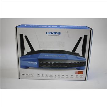 Linksys WRT 1900 AC Wi-Fi Router, Hewlett Packard Hp-01 Calculator Watch, Apple IIe Card & More 4 Pieces