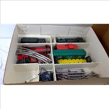 Lionel, Rains 027 Gauge New York Central Flyer Freight Train Set