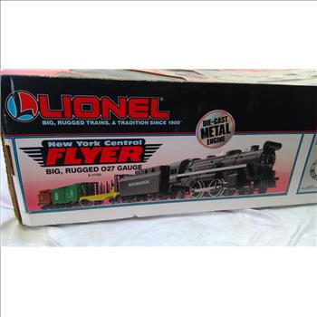 Lionel, Rains 027 Gauge New York Central Flyer Freight Train Set