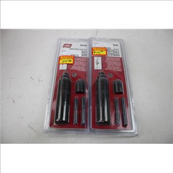 Lisle Hand Impact Tool Sets, Fix-A-Thread Drills, 4 Pieces