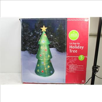 Lit Pop-up Holiday Tree