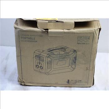 Lithium-Ion Battery Portable Solar Generator