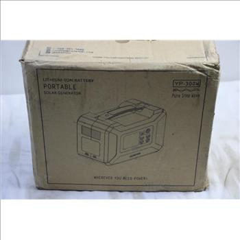 Lithium-Ion Battery Portable Solar Generator