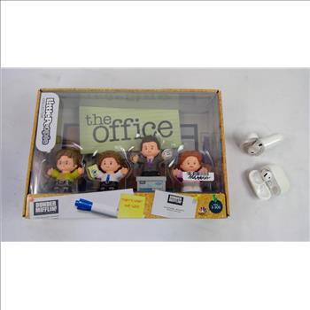 Little People Collector The Office Set, Airpods With MISSING EARBUD,  3 Pieces