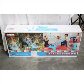 Little Tikes 2-in-1 Indoor-Outdoor Slide, XCL656057M-1