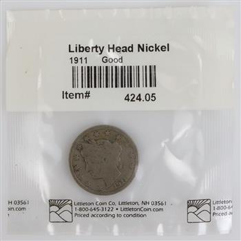 Littleton Coin Co. 1911 US Liberty Head Nickel