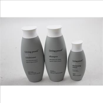 Living Proof Shampoo, Conditioner, Self Tanner Brush, 4 Pieces