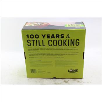 Lodge Porcelain Enamel On Cast Iron Red Dutch Oven Cookware