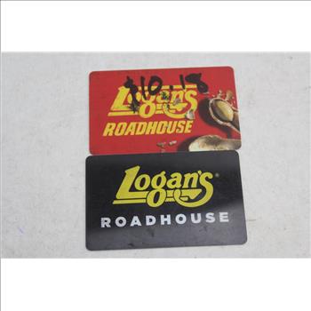 Logan's Roadhouse Gift Cards; $60.18