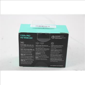 Logitech C920s Pro HD Webcam