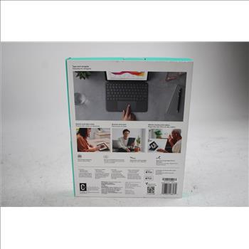Logitech Combo Touch IPad Air (4th & 5th Generation) Detachable Keyboard Case, 920-010260