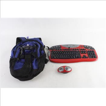 Logitech Cordless Keyboard With Mouse And More, 3 Pieces