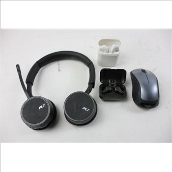 Logitech Cordless Mouse, Headphones And More, 3+ Pieces