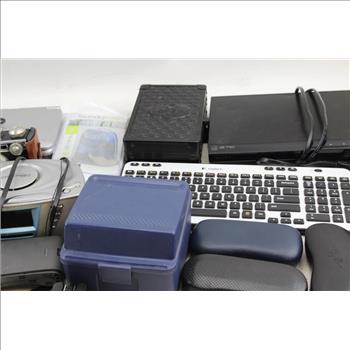 Logitech Keyboard, Sony DVD Player, Vaultz Box, And More, 20+ Pieces