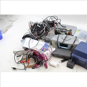 Logitech Keyboard, Sony DVD Player, Vaultz Box, And More, 20+ Pieces