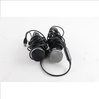 Logitech USB Gaming Micrphones, 2 Pieces