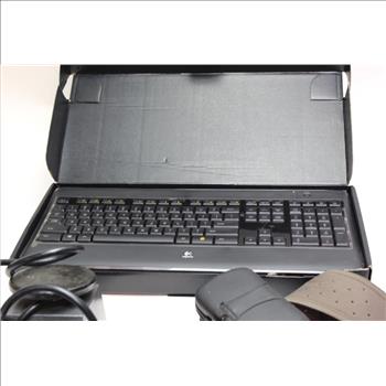 Logitech Wirless Keyboard, Vivitar Camcorder And More