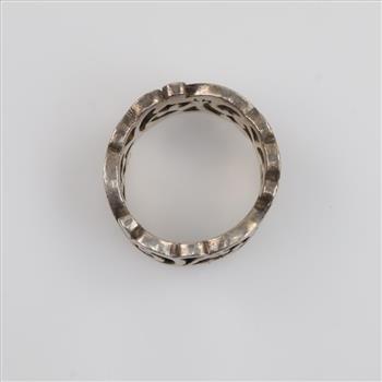 Lois Hill Sterling Silver Open Scrolled Ring