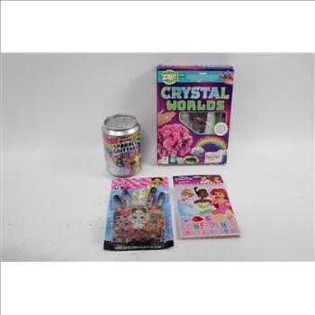 Lol! Surprise Furniture Toy, Trolls World Tour Sticker Activies Nail Stickers, National Geographic Break Open 2 Geodes And More