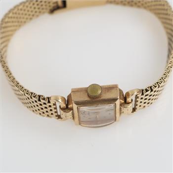 Longines 10kt Gold Dress Watch-Evaluated By Our Certified Gemologist-AGS/GIA