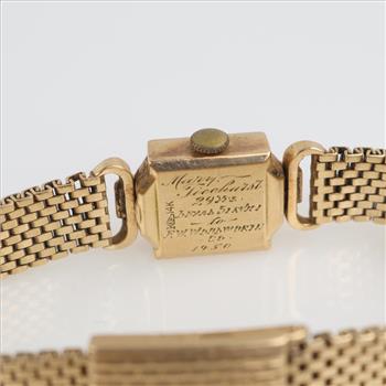 Longines 10kt Gold Dress Watch-Evaluated By Our Certified Gemologist-AGS/GIA