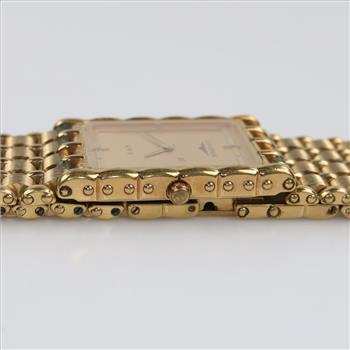 Longines QWR 18kt GP Dress Watch