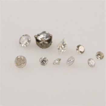 Loose Diamonds, 10 Pieces