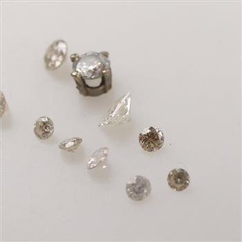 Loose Diamonds, 10 Pieces