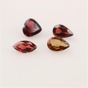 Loose Garnets, 4 Pieces