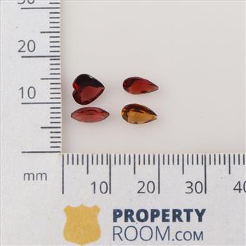 Loose Garnets, 4 Pieces