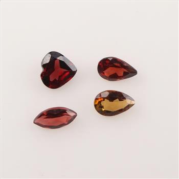 Loose Garnets, 4 Pieces