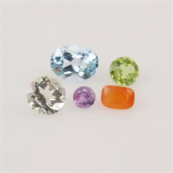 Loose Gemstones, 5 Pieces