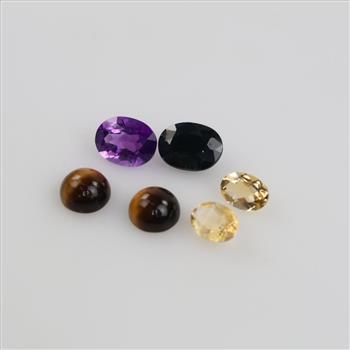 Loose Jewelry Craft Stones, 5+ Stones