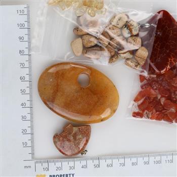 Loose Jewelry Craft Stones And Beads With Pendants, 5+ Pieces