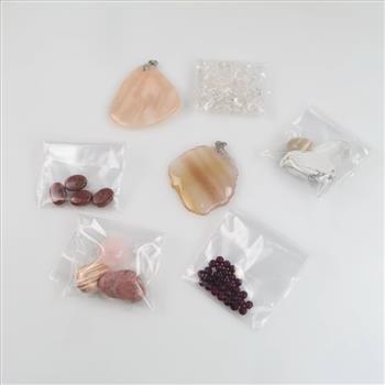 Loose Jewelry Craft Stones And Beads With Pendants, 8+ Pieces
