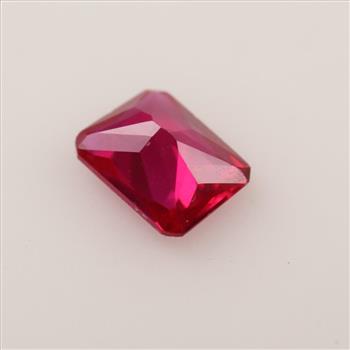 Loose Rectangular Ruby