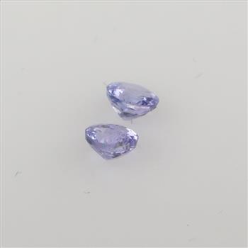 Loose Tanzanite Stone, 2 Pieces
