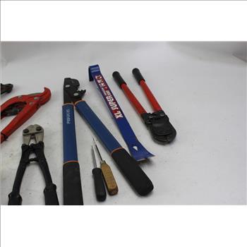 Lopper, Prybars, Bolt Cutters, Socket Set And More: Vaughan, Task Force: 5+ Items
