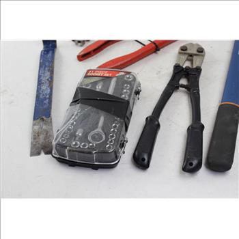 Lopper, Prybars, Bolt Cutters, Socket Set And More: Vaughan, Task Force: 5+ Items