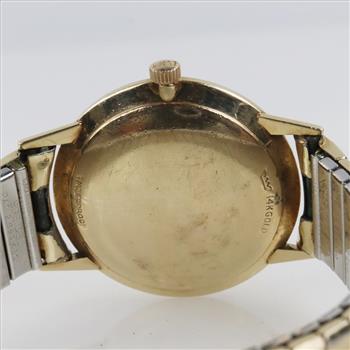 Lord Elgin 14kt Gold Automatic Watch-Evaluated By Our Certified Gemologist-AGS/GIA