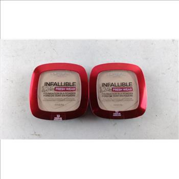 L'oreal Infaliable 10 Foundation Powder 2 Pieces