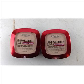 L'oreal Infaliable 20 Foundation Powder 2 Pieces