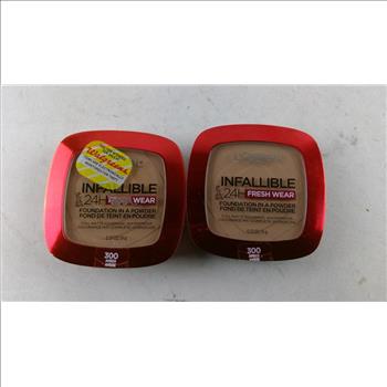 L'oreal Infalliable 300 Foundation Powder 2 Pieces
