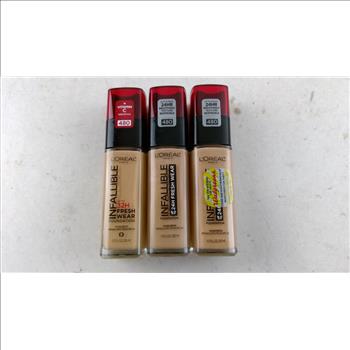 L'oreal Infallible 480 Foundation 3 Pieces