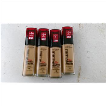 L'oreal Infallible Foundation 4 Pieces