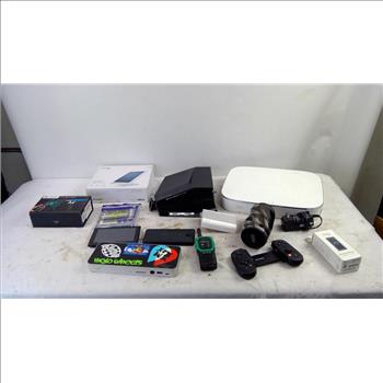 Lorex DVR, Anti Spy Bug Detector, Ring Solar Panel, And More, 13 Pieces