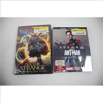 LOT DVD 30+ Movies Marvel, Xbox,
