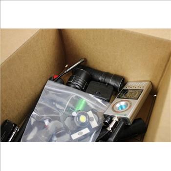 Lot Flahslights, RF Dectector, I-zoom Minilight